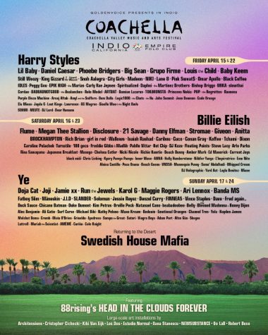 Coachella Music Festival returns after being cancelled previous years due to COVID
