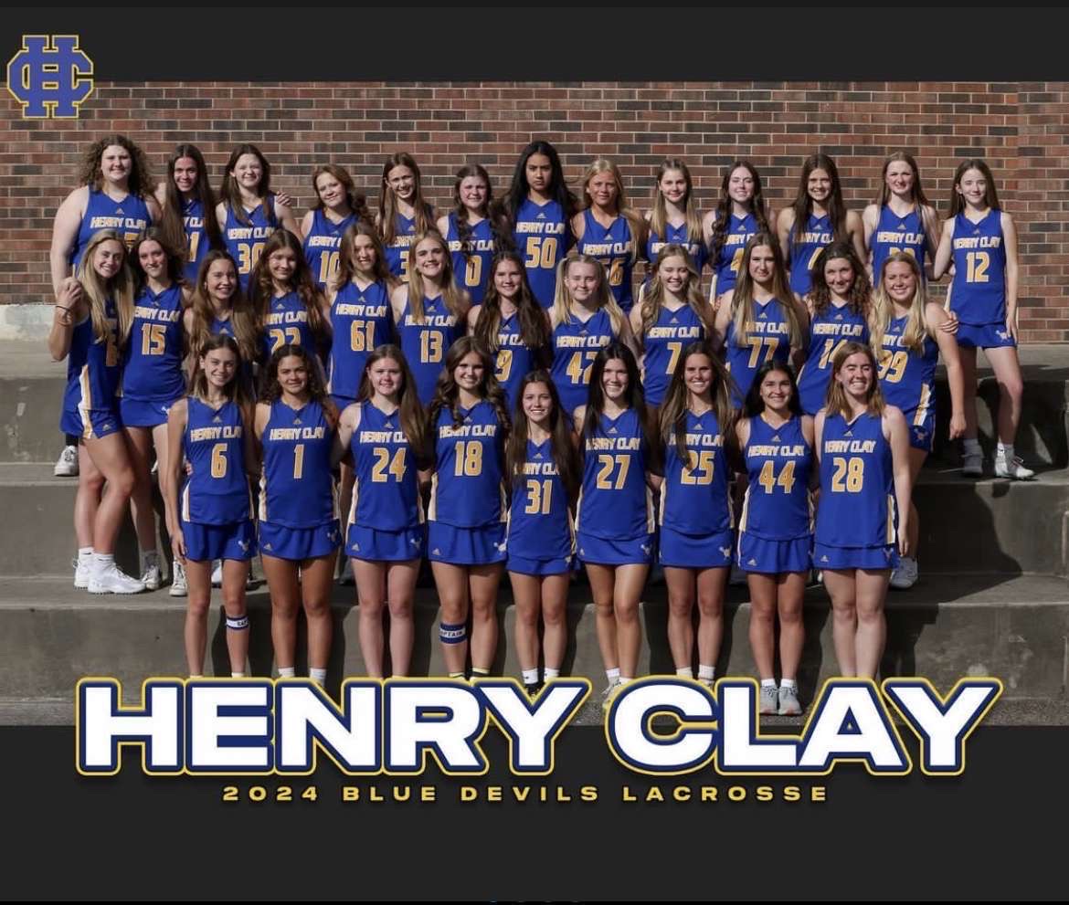 HC Girls' Lacrosse team photo