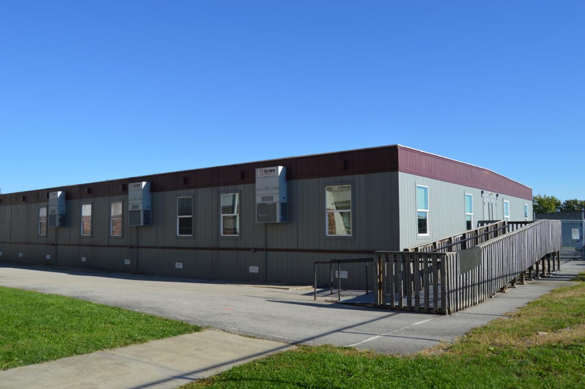 The portables are an extra set of classrooms for the students at HC.