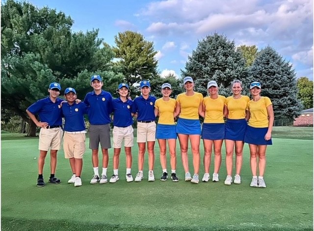 The HC golf team placed second for boys and third for girls at the FCPS Cup.