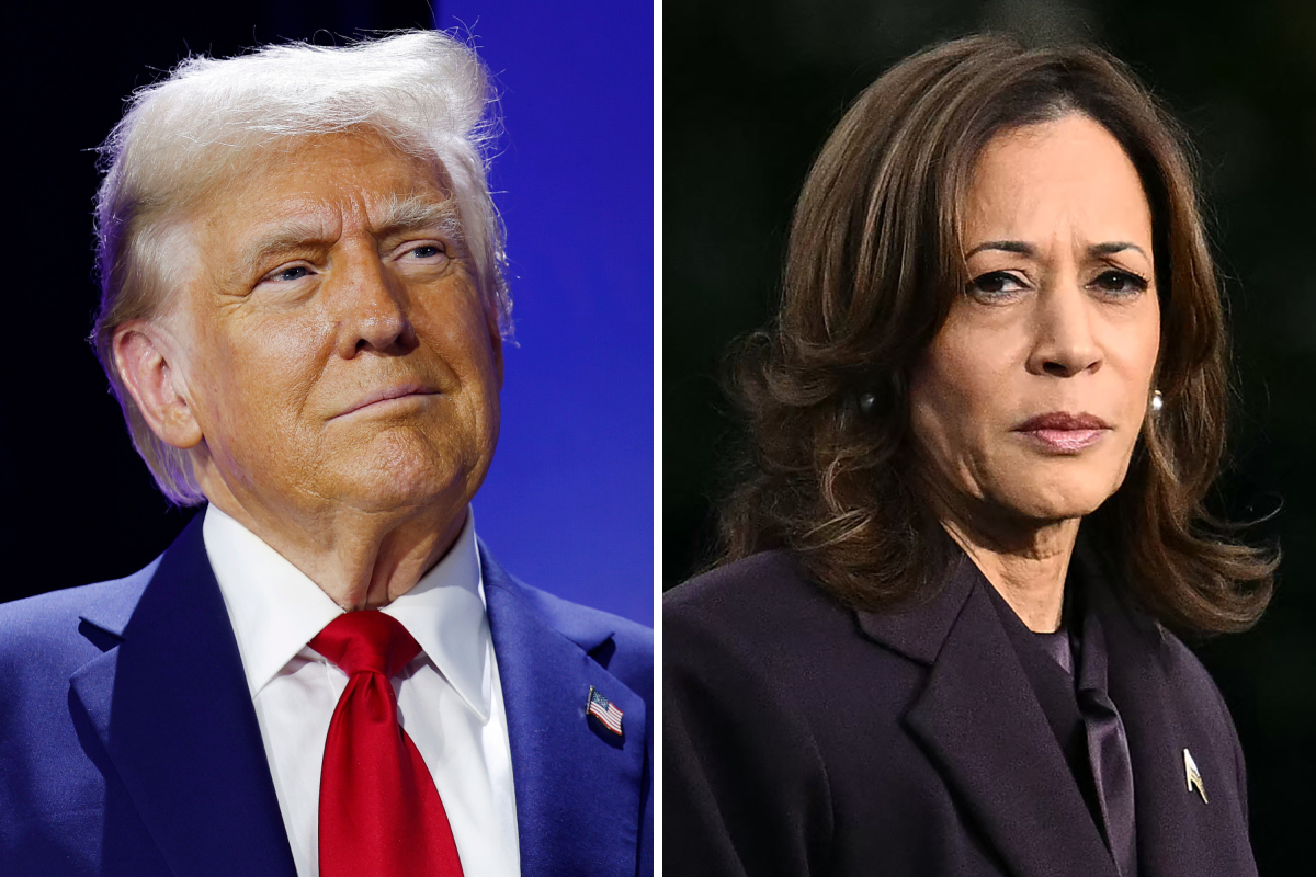 The Republican and Democratic presidential candidates in the 2024 presidential election were Donald Trump and Kamala Harris. 