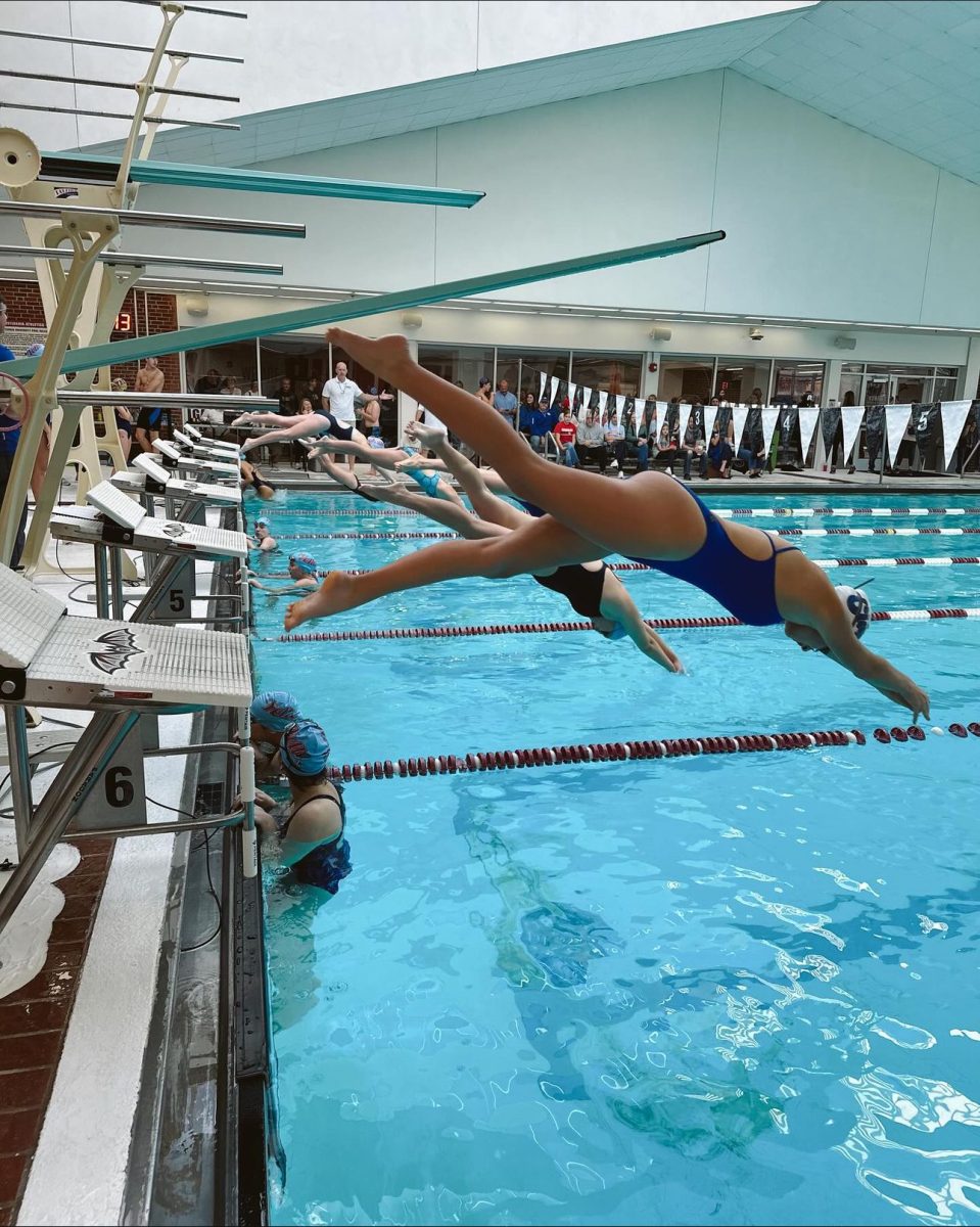 A photo from a HC Swim and Dive meet