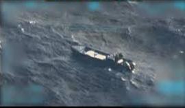 Before being attacked, the boat was presumably heading back to shore.