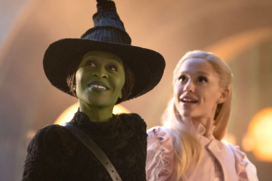Elphaba and Glinda the witches shown in the trailer for Wicked For Good