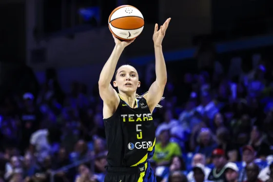 Paige Bueckers was voted WNBA rookie of the year.