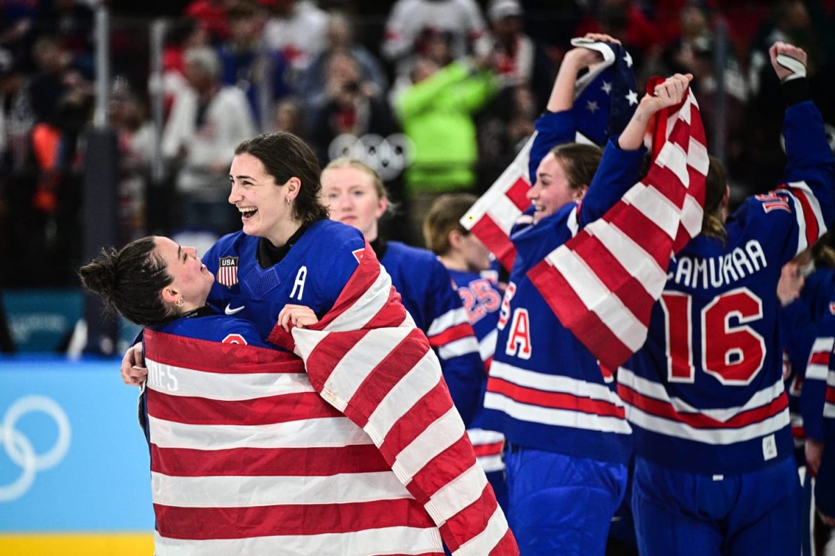 The U.S. Women's Ice Hockey team earned a gold medal in the Winter Olympics.