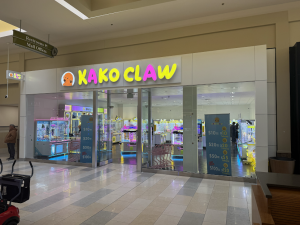 Kako Claw is located near the P.F. Chang's and Outback Steakhouse entrance at Fayette Mall.